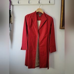 Red Banana Republic Trench coat. Size xsmall